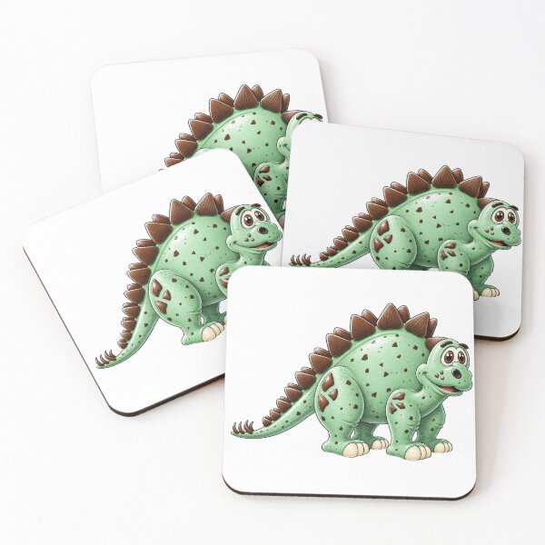 Item preview, Mint Chocolate Chip Stegosaurus dinosaur cartoon designed and sold by Scott Hayes.