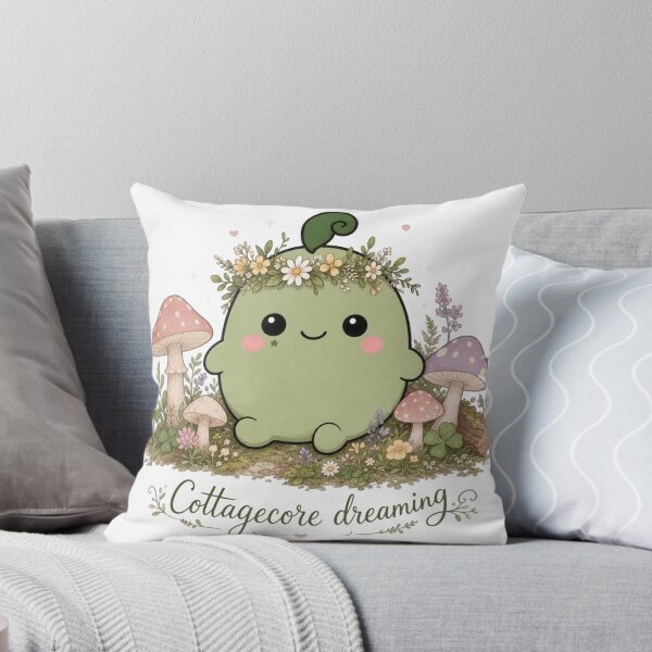 Item preview, Cottagecore Dreaming Aesthetic Mascot designed and sold by srinig.