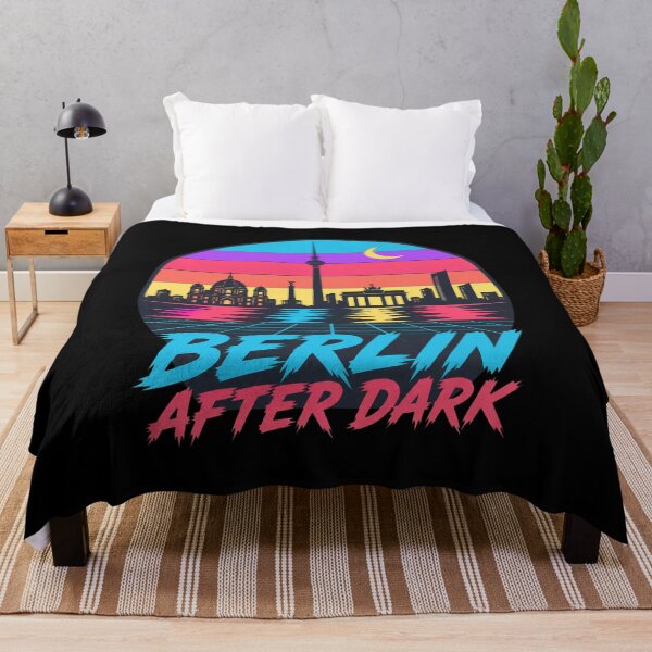 Item preview, Vintage Berlin Germany Travel Art – Retro City Skyline Souvenir designed and sold by AMICO77.