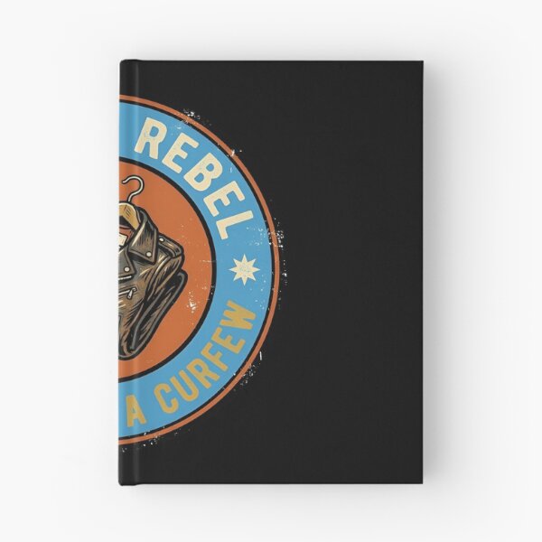 Item preview, Former Rebel With A Curfew Vintage Badge designed and sold by DuckOddity.