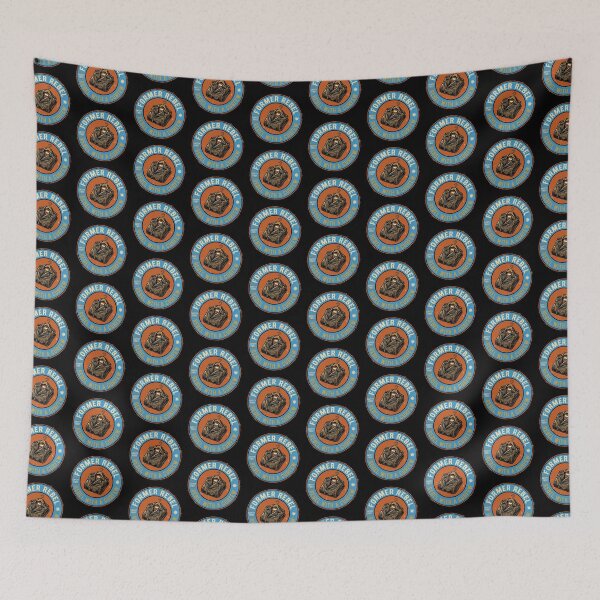 Item preview, Former Rebel With A Curfew Vintage Badge designed and sold by DuckOddity.