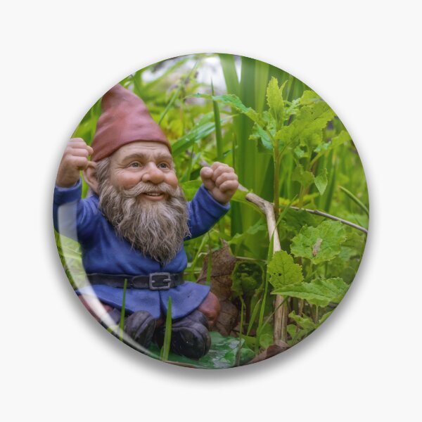 Item preview, Charming Garden Gnome in Port Burwell's Lush Public Garden designed and sold by jrtwynam.