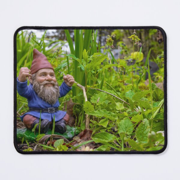 Item preview, Charming Garden Gnome in Port Burwell's Lush Public Garden designed and sold by jrtwynam.