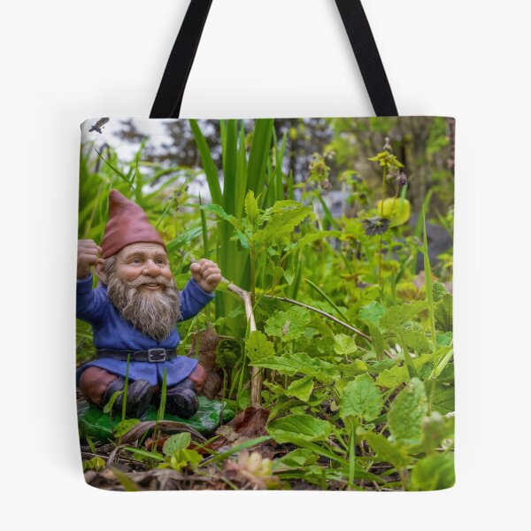 Item preview, Charming Garden Gnome in Port Burwell's Lush Public Garden designed and sold by jrtwynam.