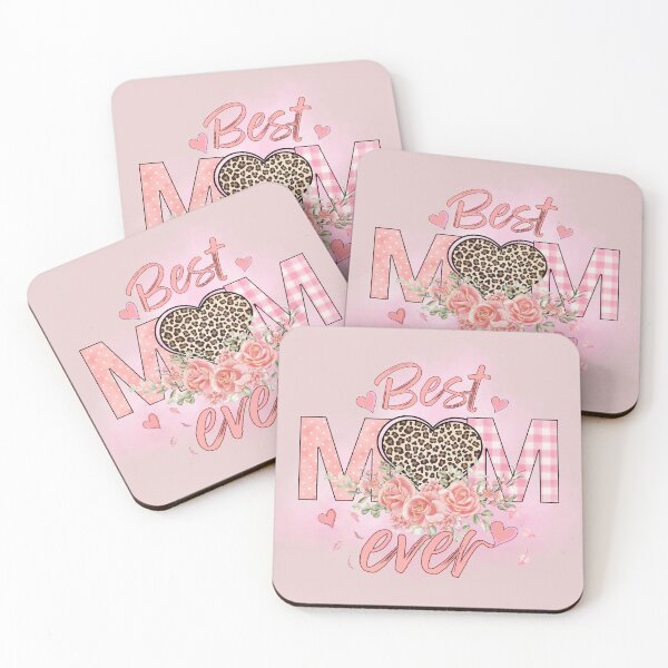 Item preview, Best Mom Ever Pink Leopard Floral Mother's Day Design designed and sold by lielie99.