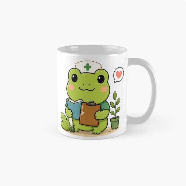 Item preview, Cute Frog Nurse Cottagecore Aesthetic designed and sold by denybz.