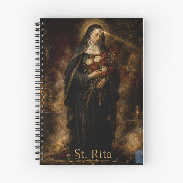 Item preview, Saint Rita paint. designed and sold by AEMK57.