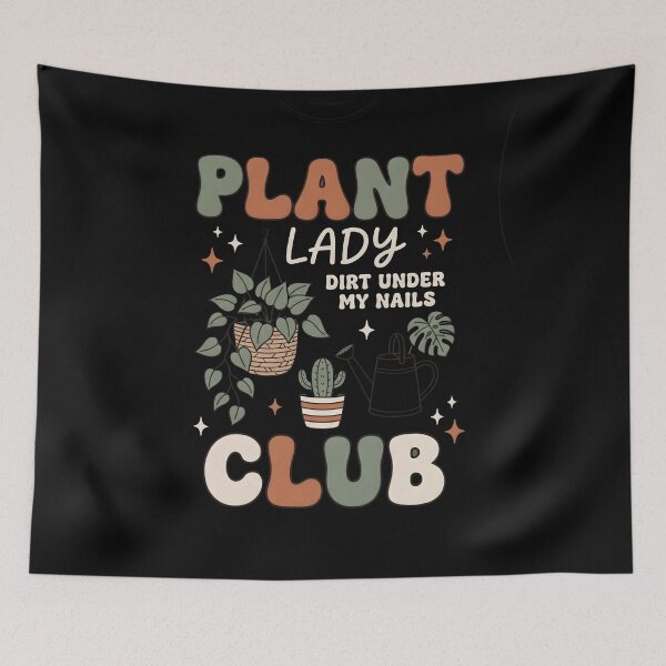 Item preview, Plant Lady T-Shirt | Plant Lover Gardening Shirt | Houseplant Mom Gift designed and sold by StickerNestYou.