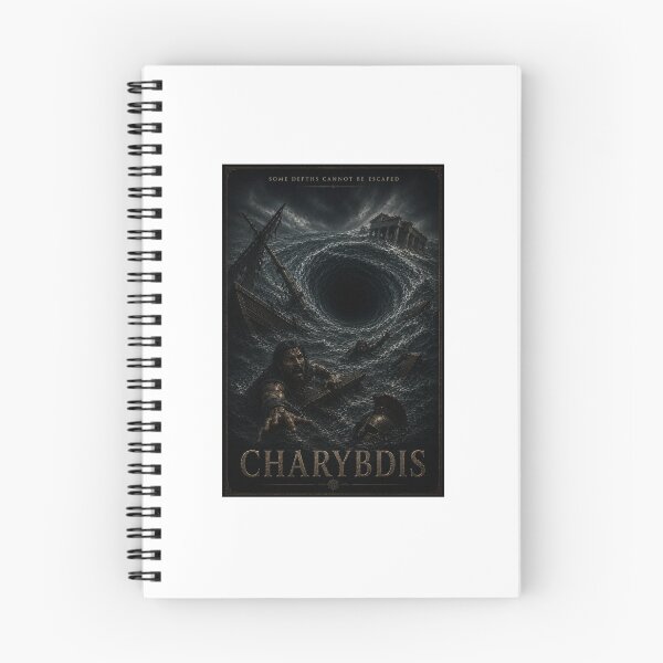 Item preview, CHARYBDIS — SOME DEPTHS CANNOT BE ESCAPED | Greek Mythology Art designed and sold by Pop, Culture and Stuff.