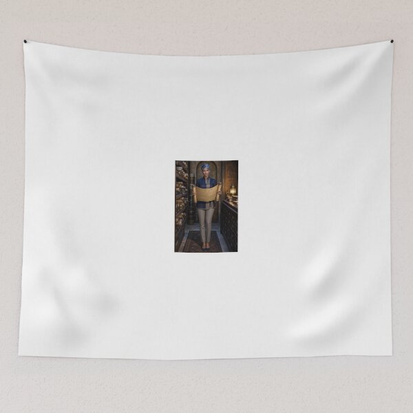 Item preview, Scholar with Ancient Scroll in Library designed and sold by CathryneDelamort.