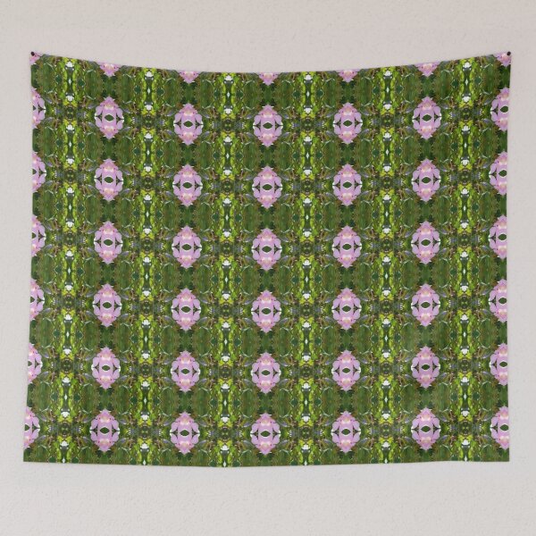 Item preview, Pink flower - bud - greenery, photo pattern designed and sold by lyloubeaupere.