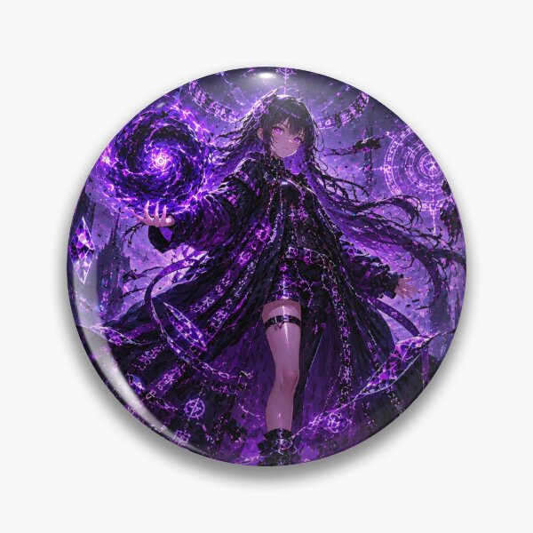 Artikelvorschau, Void Mage Girl Sticker entworfen und verkauft von blossomfun.