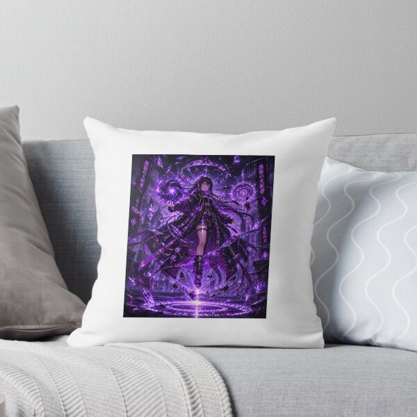 Item preview, Void Mage Girl Sticker Sticker designed and sold by blossomfun.