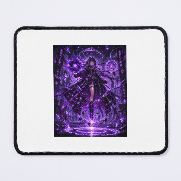Item preview, Void Mage Girl Sticker Sticker designed and sold by blossomfun.
