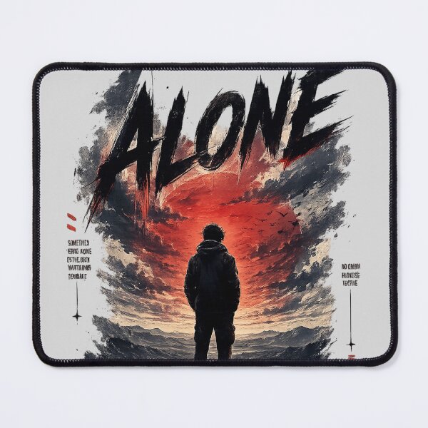 Item preview, Alone designed and sold by lungpleecha.