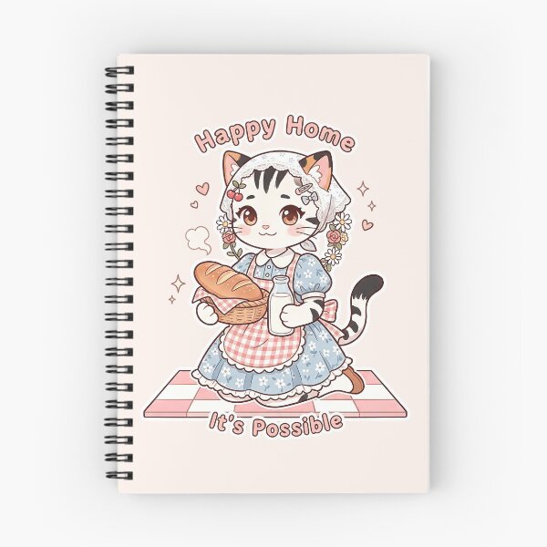 Item preview, Kawaii Cat Baker: Happy Home It's Possible - Tradwife neko Milk designed and sold by CuteKats.