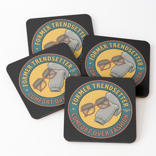 Item preview, Former Trendsetter Comfort Over Fashion Vintage Badge designed and sold by DuckOddity.