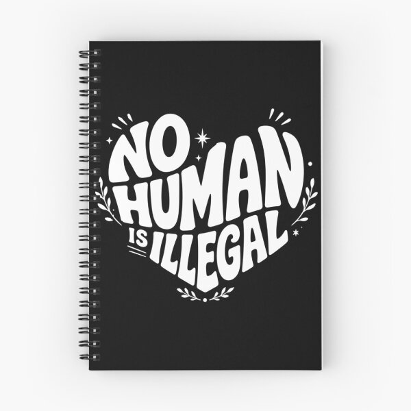 Item preview, No Human Is Illegal Heart, Keep The Immigrant, Social Justice, Racial Equality, Anti Racist, Political designed and sold by Cchotlan.