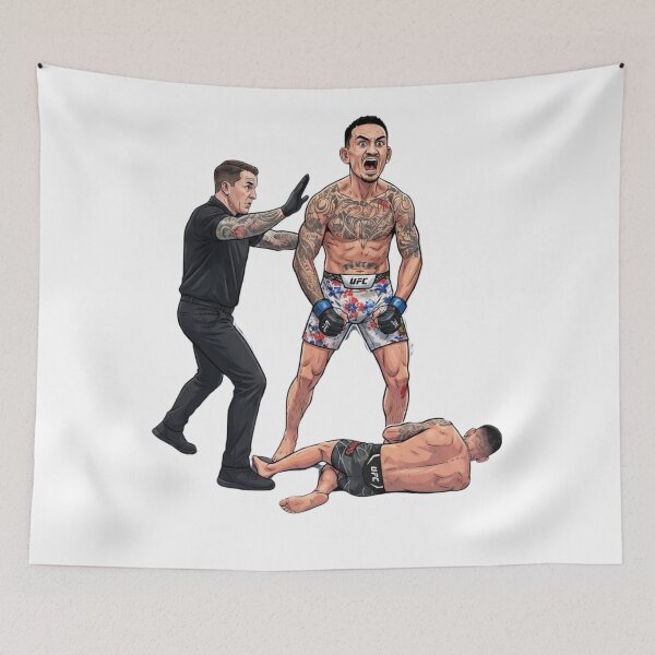 Item preview, Max Holloway Knockout UFC designed and sold by annaarthk.