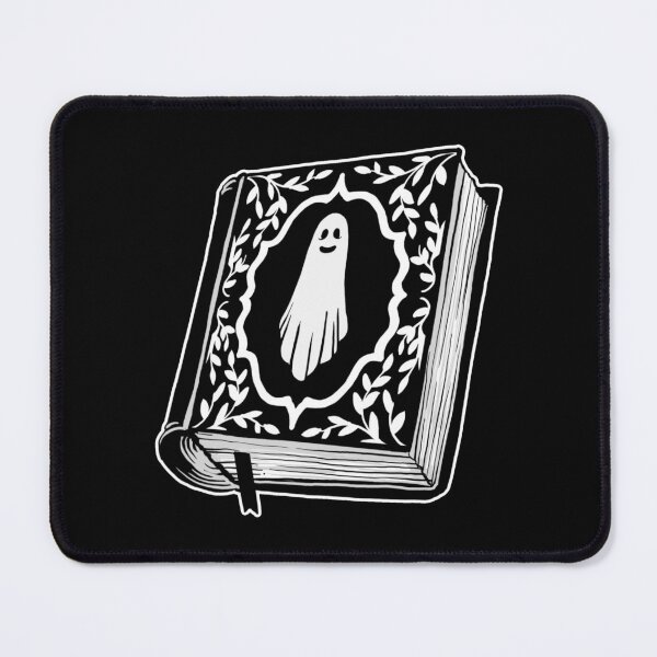 Item preview, A Spooky Ghost Book Drawing designed and sold by amidst-no-whale.