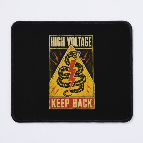 Item preview, Warning Symbols Industrial Hazard Signs – Distressed Caution Graphic designed and sold by AMICO77.
