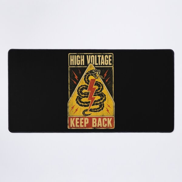 Item preview, Warning Symbols Industrial Hazard Signs – Distressed Caution Graphic designed and sold by AMICO77.