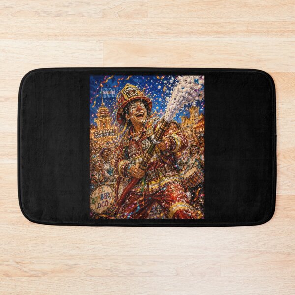 Item preview, The Crazy Fireman – Neighborhood Carnival | Argentine Memories designed and sold by Esencia Argentina.