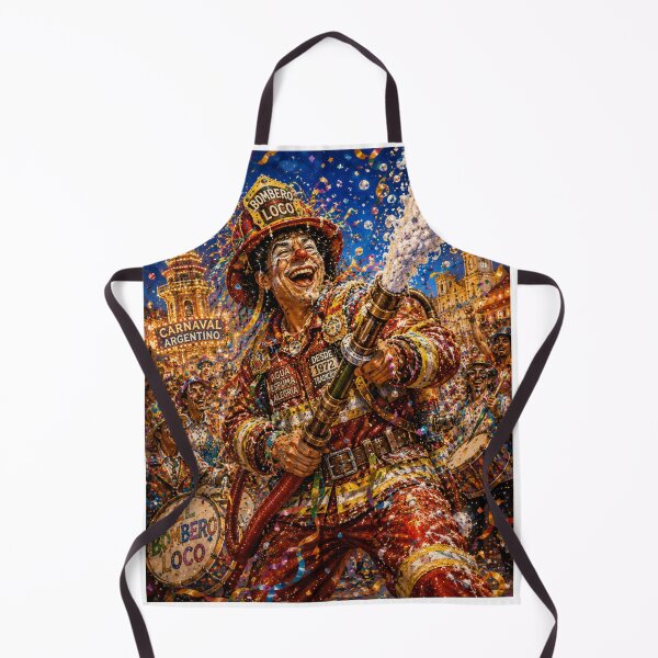 Item preview, The Crazy Fireman – Neighborhood Carnival | Argentine Memories designed and sold by Esencia Argentina.