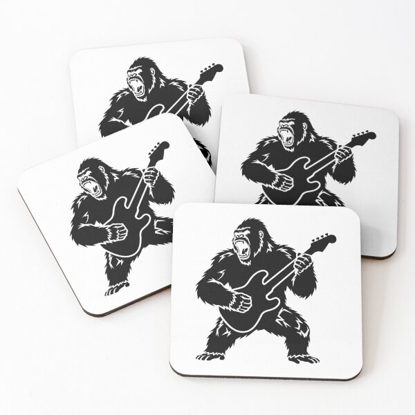 Item preview,  Rock And Roll Bigfoot Electric Guitarist Musician designed and sold by Doodleoub.