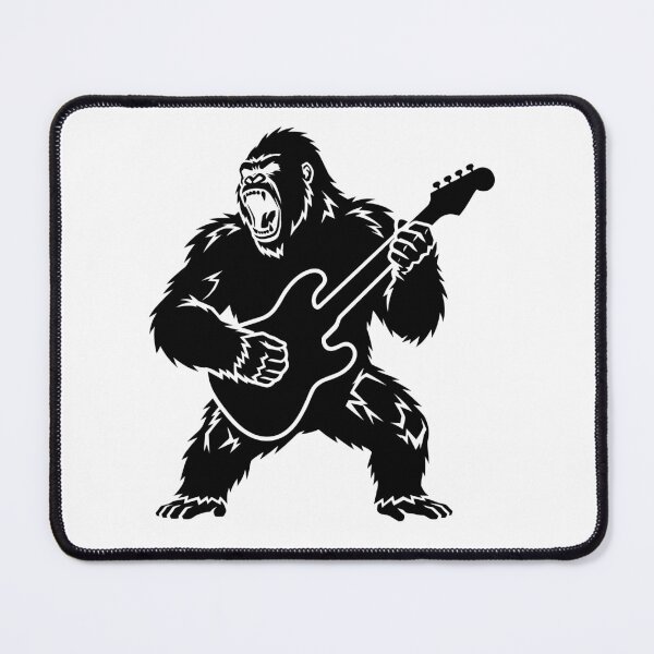 Item preview, Rock And Roll Bigfoot Electric Guitarist Musician designed and sold by Doodleoub.