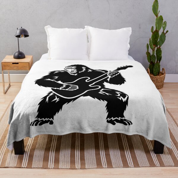 Item preview, Rock And Roll Bigfoot Electric Guitarist Musician designed and sold by Doodleoub.