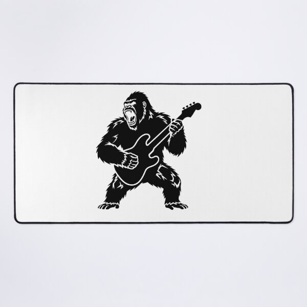 Item preview, Rock And Roll Bigfoot Electric Guitarist Musician designed and sold by Doodleoub.
