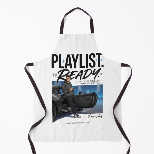 Item preview, Playlist Ready. | Premium Automotive Streetwear | Night Drive Music Graphic Tee designed and sold by SAJ Design Studio.