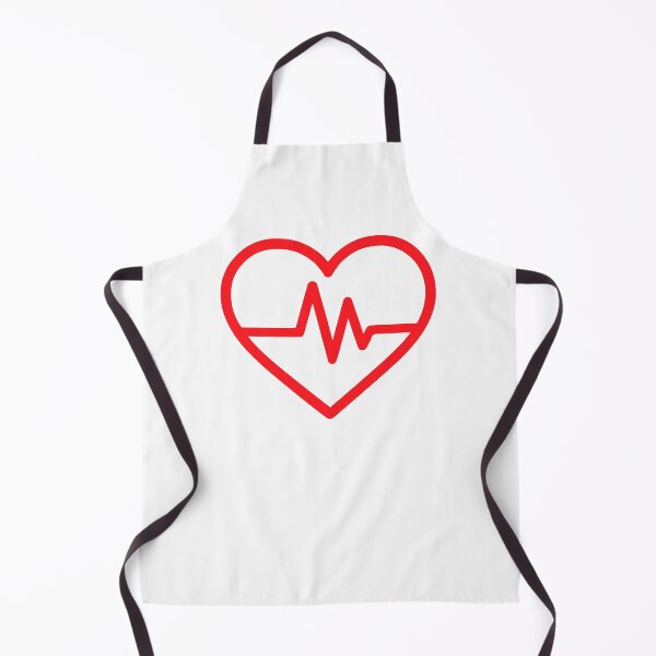 Item preview, Heart ECG Heartbeat EKG Medical Cardiology Love Symbol designed and sold by VectorForge Studio.