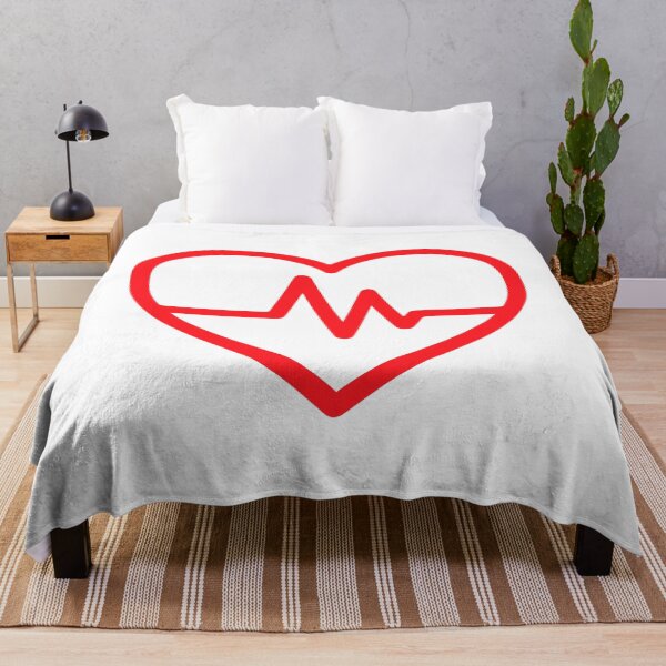 Item preview, Heart ECG Heartbeat EKG Medical Cardiology Love Symbol designed and sold by VectorForge Studio.