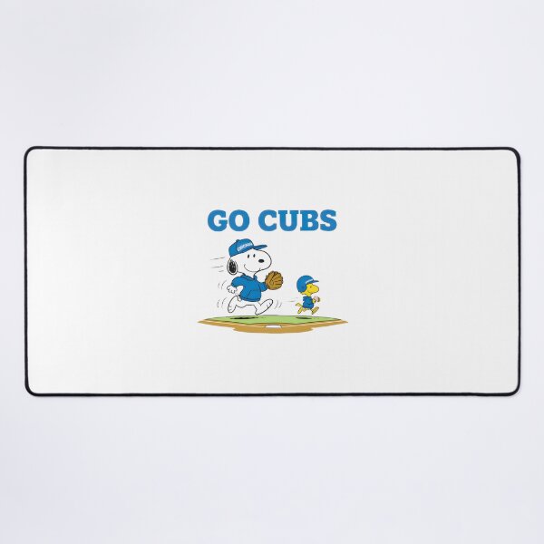Item preview, Go Cubs Snoopy & Woodstock Baseball Action designed and sold by meomigvelf.