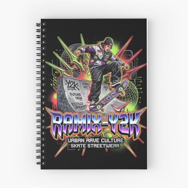 Item preview, RAMIX Y2K Urban Rave Culture Skate Streetwear Neo Tribal Skateboarder designed and sold by RAMIX-Y2K.