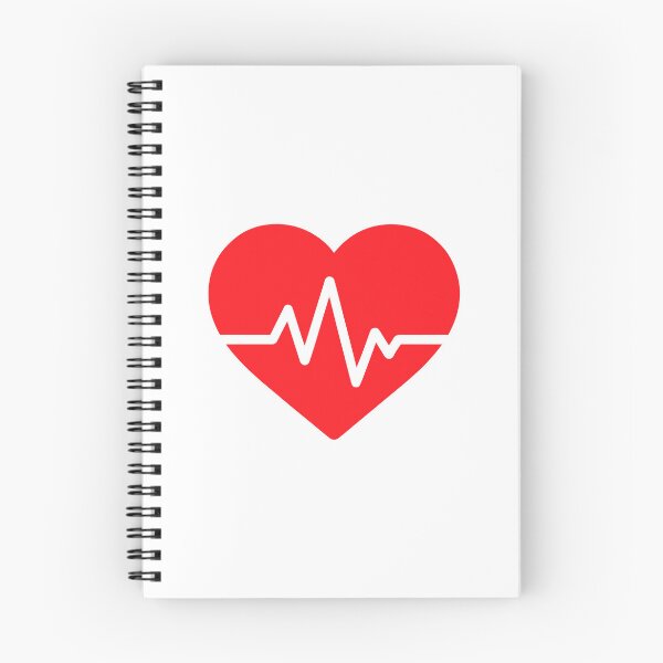 Item preview, Heart ECG Heartbeat EKG Medical Cardiology Love Symbol designed and sold by VectorForge Studio.