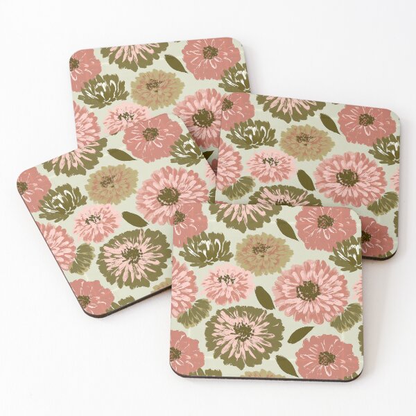Item preview, Radiant Zinnia Floral  - Botanical Garden Pattern - Gifts For Him designed and sold by RoyalStarsPatts.
