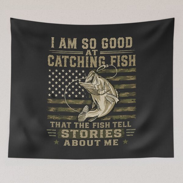 Item preview, I Am So Good at Catching Fish Funny Vintage Fishing designed and sold by Mr. L.S.