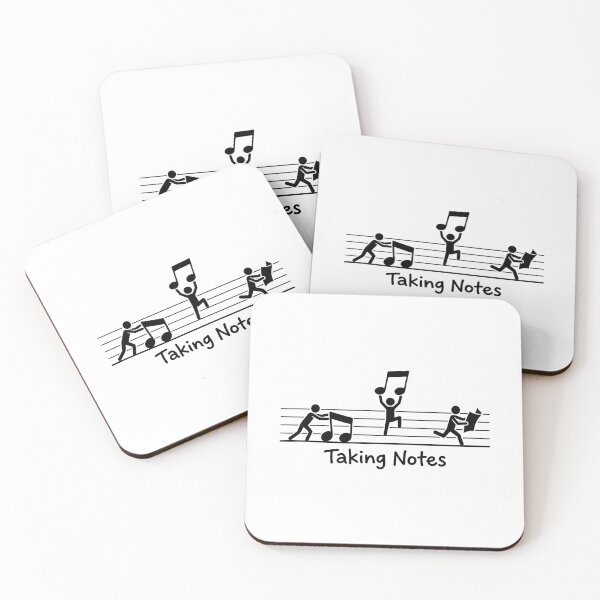 Item preview, Taking Notes Music Pun Musician Music Lover designed and sold by Doodleoub.