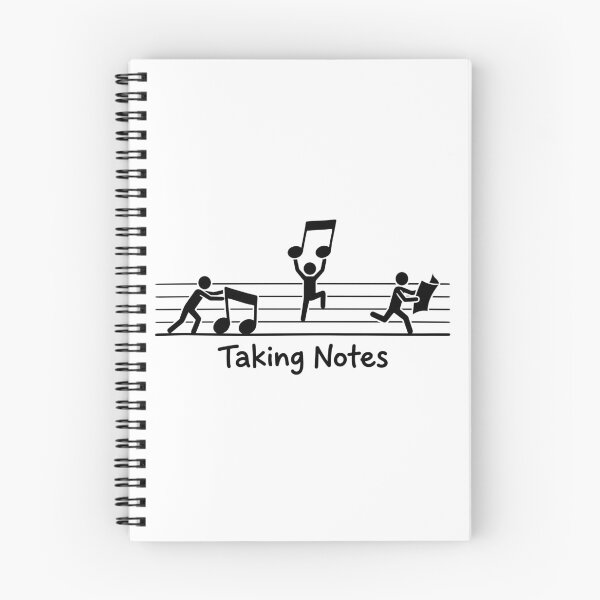 Item preview, Taking Notes Music Pun Musician Music Lover designed and sold by Doodleoub.