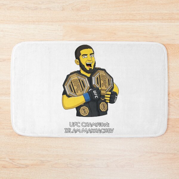 Item preview, Islam Makhachev UFC Champion Cartoon Fan Art designed and sold by FreakToons.