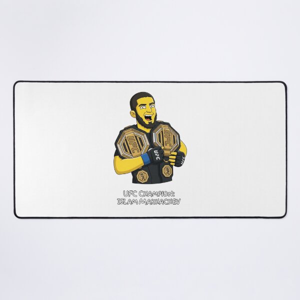 Item preview, Islam Makhachev UFC Champion Cartoon Fan Art designed and sold by FreakToons.
