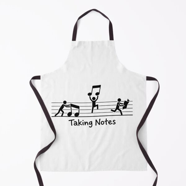 Item preview, Taking Notes Music Pun Musician Music Lover designed and sold by Doodleoub.