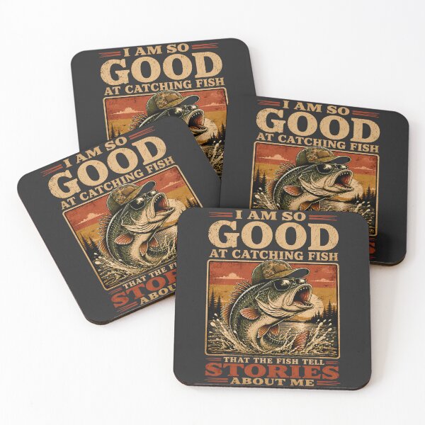 Item preview, I Am So Good at Catching Fish Funny Vintage Fishing designed and sold by Mr. L.S.