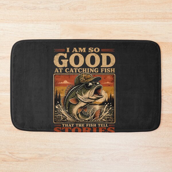 Item preview, I Am So Good at Catching Fish Funny Vintage Fishing designed and sold by Mr. L.S.