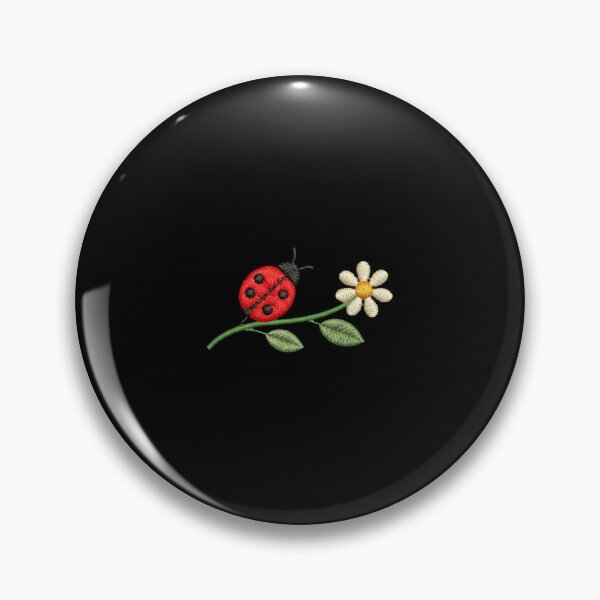 Item preview, Cute Small Ladybug – Cottagecore Botanical Lucky Bug Design designed and sold by AMICO77.