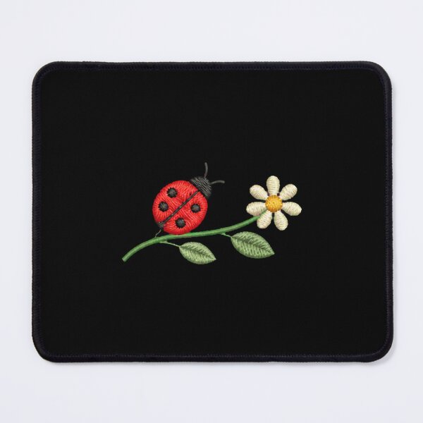 Item preview, Cute Small Ladybug – Cottagecore Botanical Lucky Bug Design designed and sold by AMICO77.