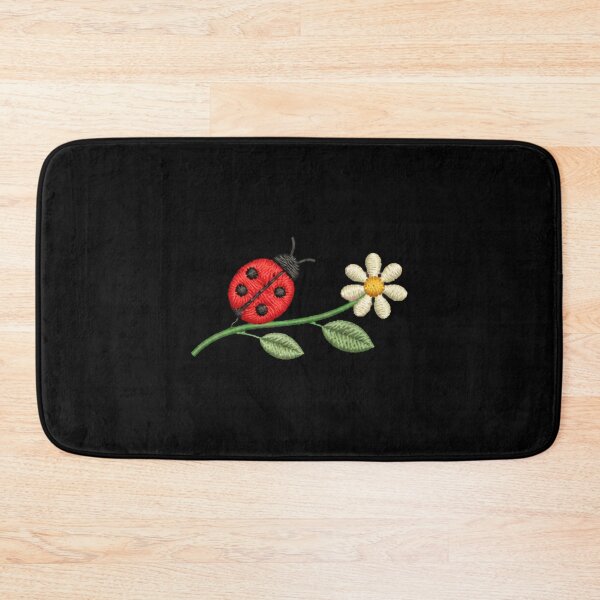 Item preview, Cute Small Ladybug – Cottagecore Botanical Lucky Bug Design designed and sold by AMICO77.